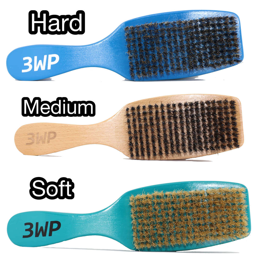 3WP Medium, Hard, Soft Handle Brushes (Bundle DEAL)