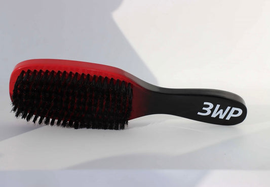 3WP Medium (Red) Two Tone Flat Brush