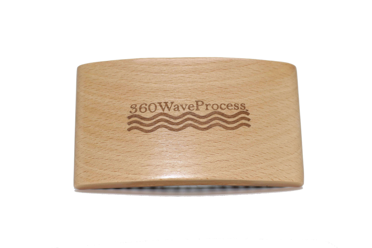 3WP Hard Wave Brush Engraved (Wood Grain)