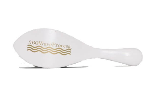 3WP Hard Wave Brush (Blue Handle)