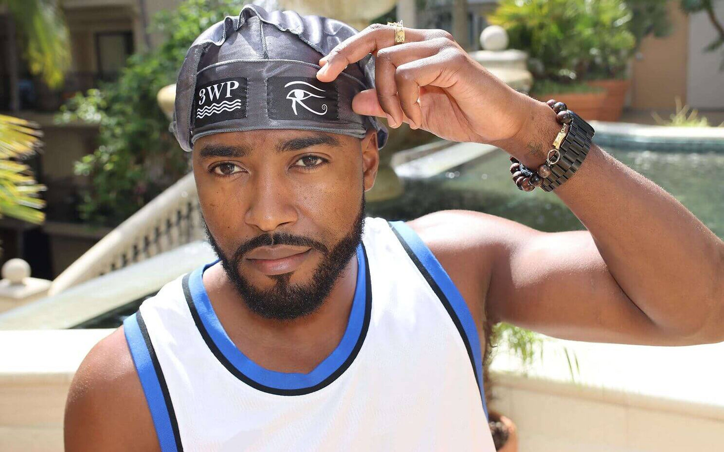 Eye of Horus + RA 3WP Silky Du-rag
