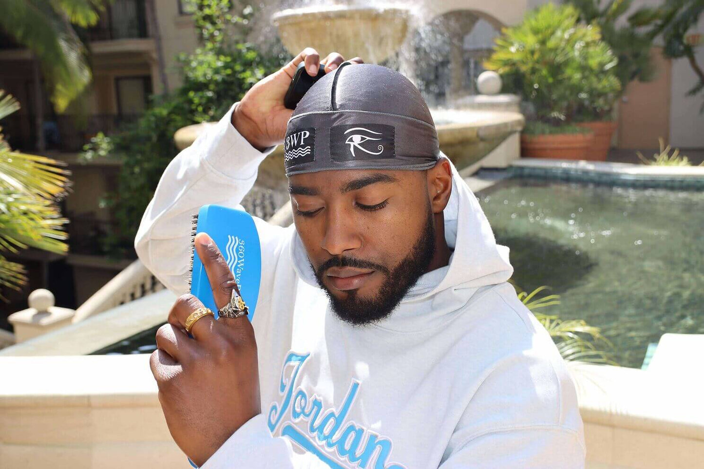 Eye of Horus + RA 3WP Silky Du-rag