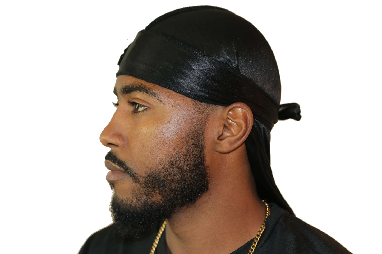 Black 3WP Silky Du-rag