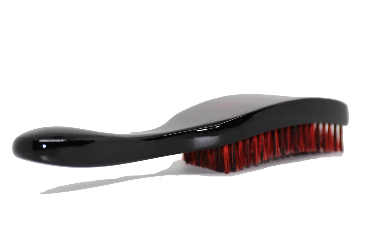3WP Fiery Black Hybrid Wave Brush Medium (Red Bristle Mix)