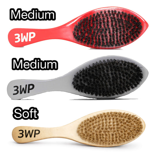 3WP Medium, Medium, Soft Handle Brush (Bundle DEAL)