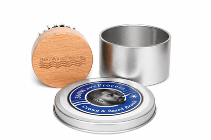 360WaveProcess Crown & Beard Brush