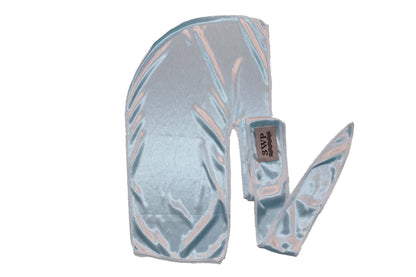 Baby Blue 3WP Silky Du-rag